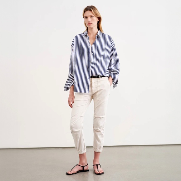 Nili Lotan,  Cropped Military Pants/ Unisex , Size 8 - Picture 1 of 16